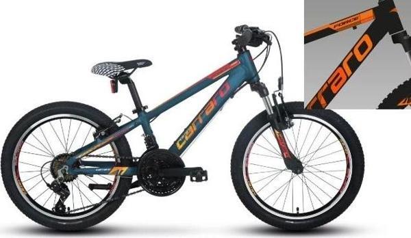Carraro Force 200 V Fren 21 Vites 20 Jant Çocuk Bisikleti Antrasit Siyah Turuncu - Image 1