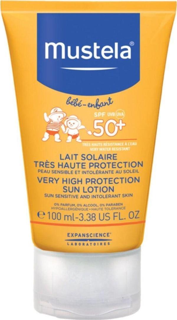 Mustela Very High Protection Sun Lotion Spf50 100 Ml - Image 1