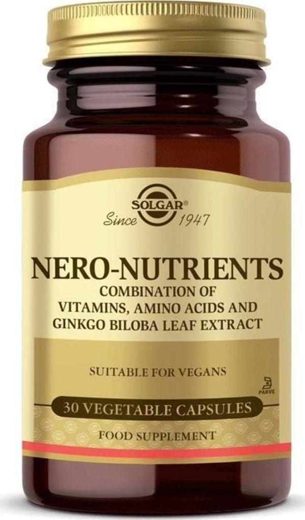 Solgar Nero-Nutrients 30 Tablet - Image 1