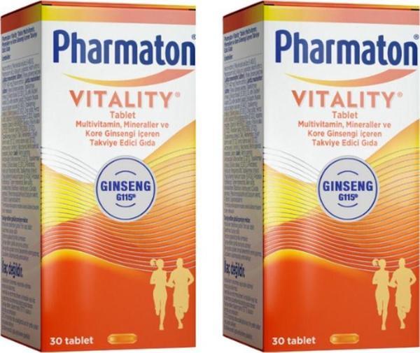 Pharmaton Vitality 30 Tablet X2 - Image 1