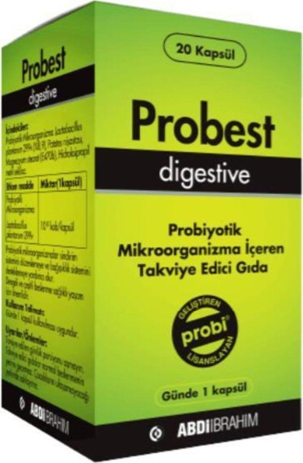 Probest Digestive Probiyotik 20 Kapsül - Image 1