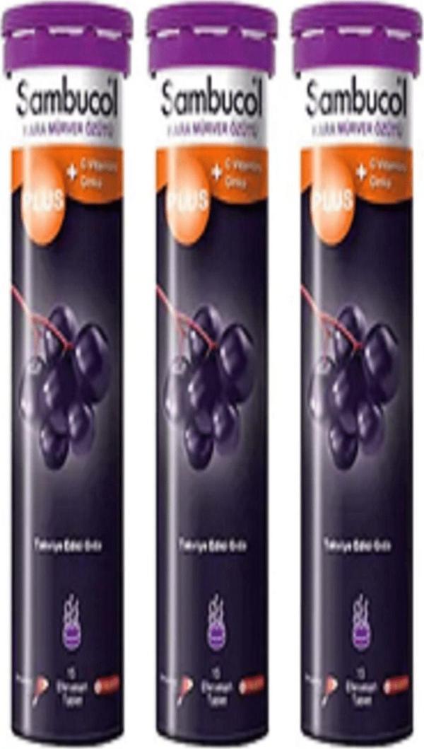 Sambucol Plus Effervesant 15 Tablet 3 Lü - Image 1