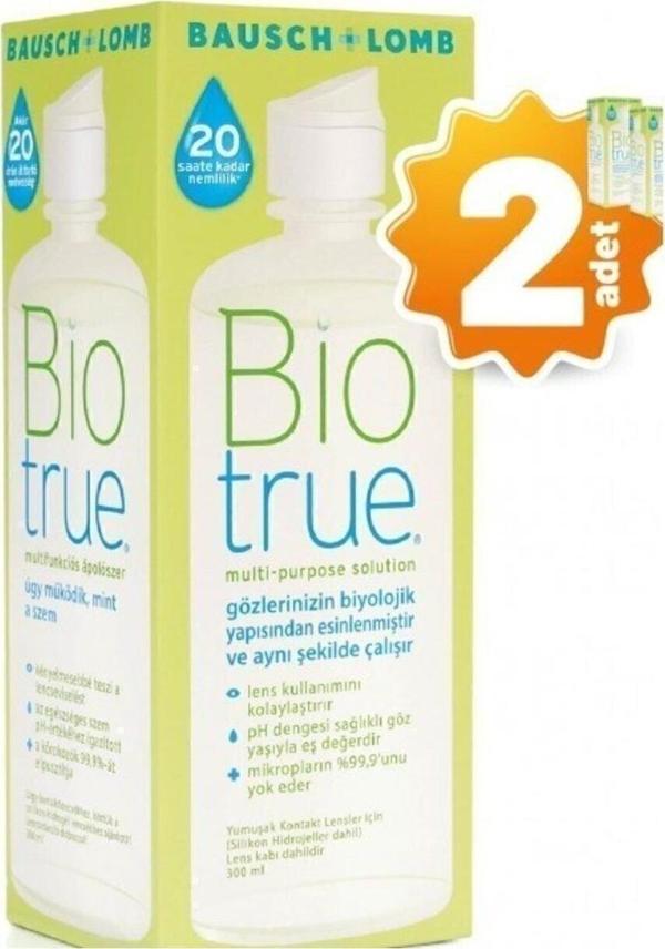 Biotrue Lens Solüsyonu 300 Ml X 2 - Image 1