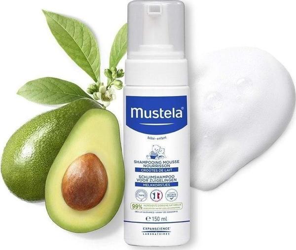 Mustela Foam Shampoo For Newborn Yeni Doğan Köpük Şampuanı 150 Ml - Image 1