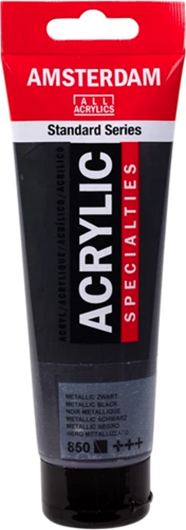 Amsterdam Standart Akrilik Boya 120ml Metallic Black / 850 - Image 1