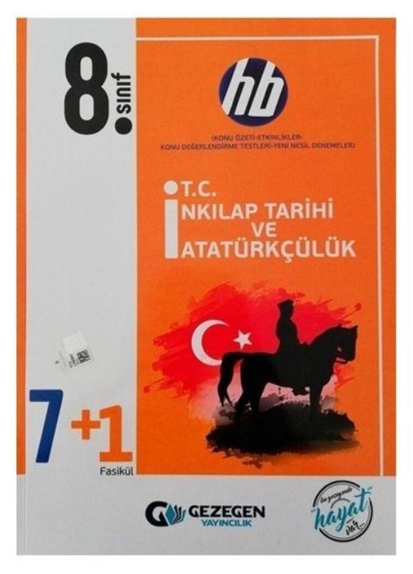 8. Sınıf T.C. İnkılap Tarihi ve Atatürkçülük 7 + 1 Fasikül Gezegen Yayınları - Gezegen Yayınları - Image 1
