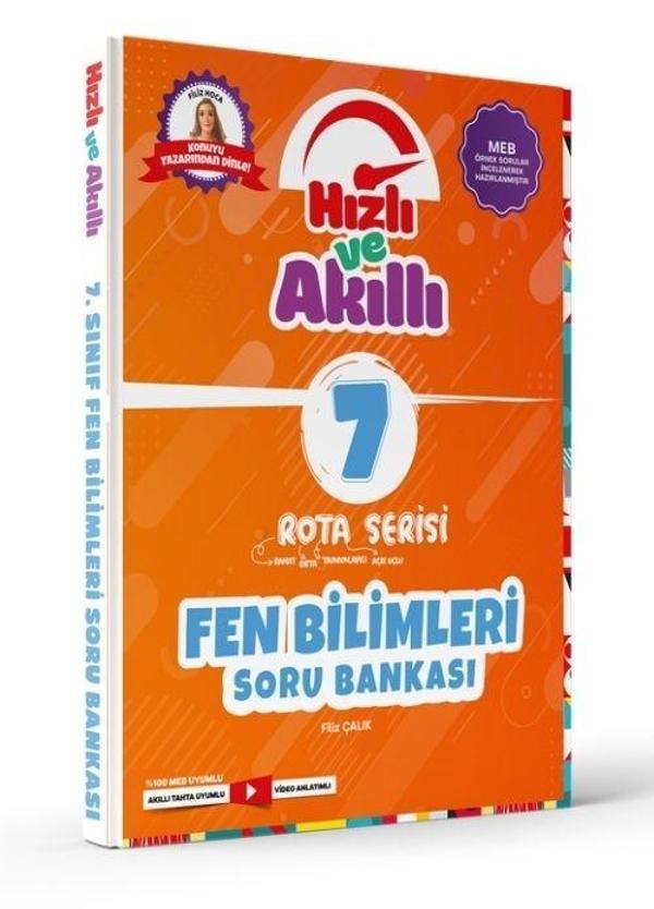 7. Sınıf Fen Bilimleri Rota Serisi Hızlı ve Akıllı Soru Bankası Tammat Yayıncılık - Ünlüler Karması Yayınları - Image 1