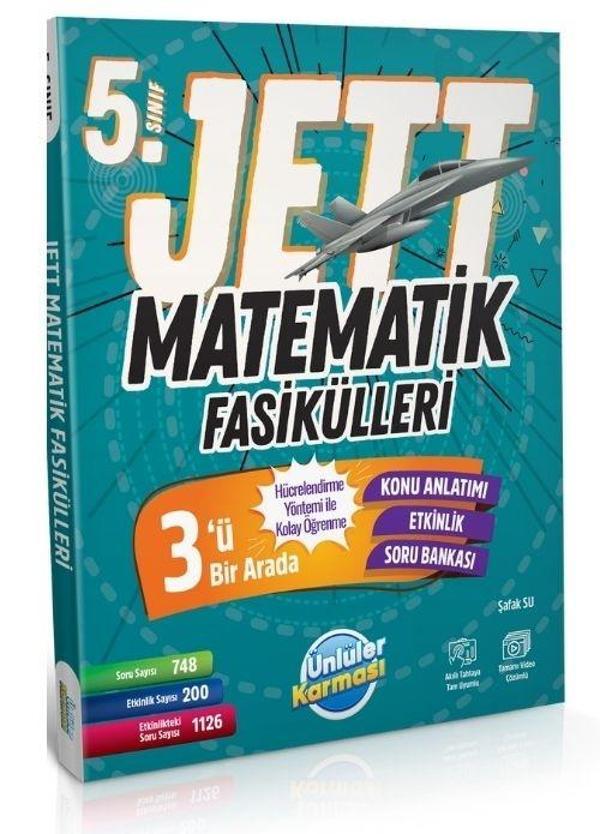 Ünlüler Karması 5. Sınıf Matematik JETT Fasikülleri - Ünlüler Karması Yayınları - Image 1