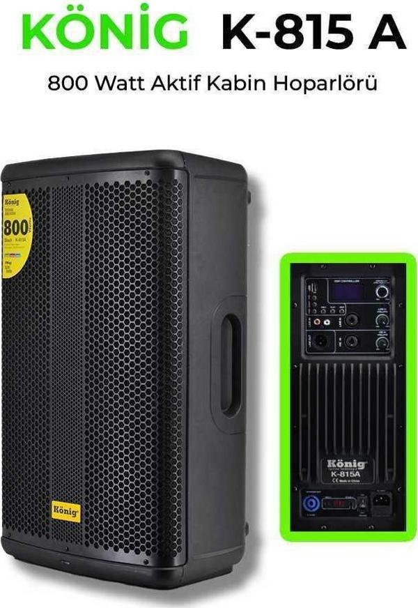 KÖNİG K-815/A 15'' 800W AKTİF KABİN - Image 1