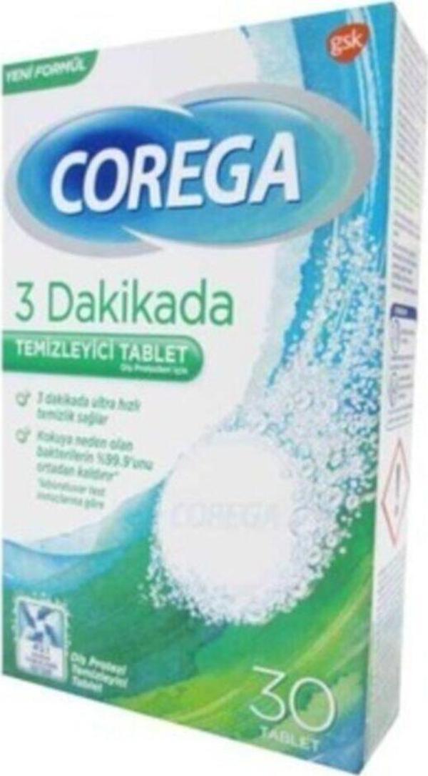 Corega 3 Dakikada Temizleyici 30 Tablet 3 Adet - Image 1