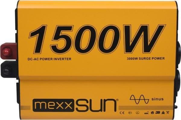 MEXXSUN Tam sinüs 12V 1500W İnverter - Image 1