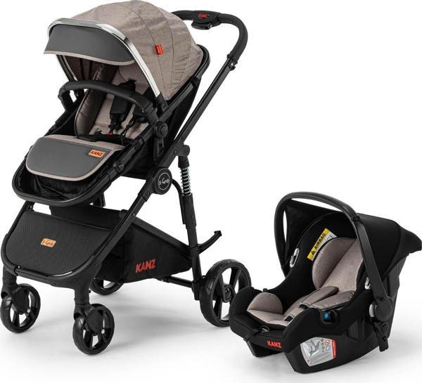 Kanz Sgo Travel Sistem Bebek Arabası Gri - Image 1