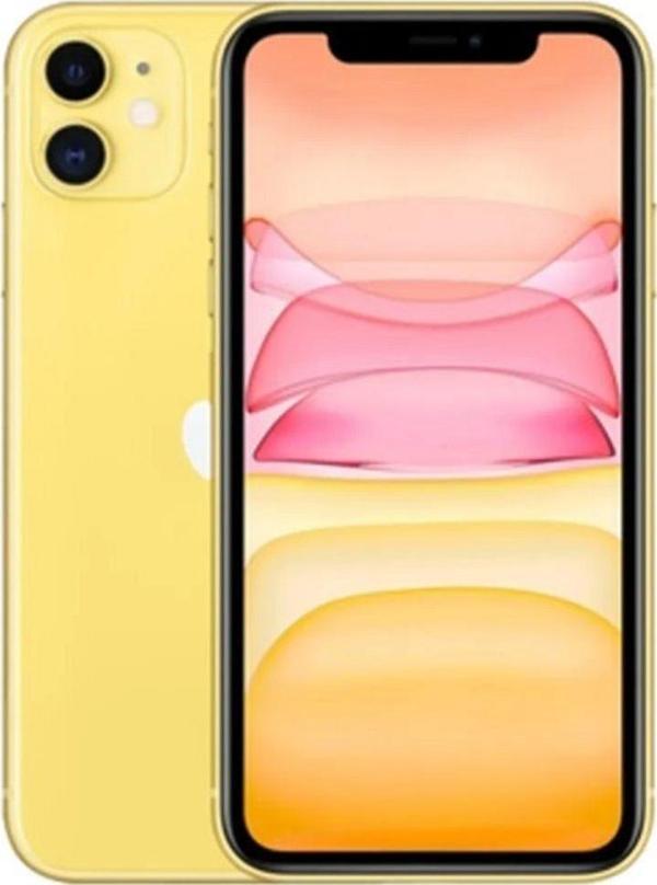 Yenilenmiş İphone 11 128 Gb Sarı A Kalite ( 12 Ay Garantili ) - Image 1