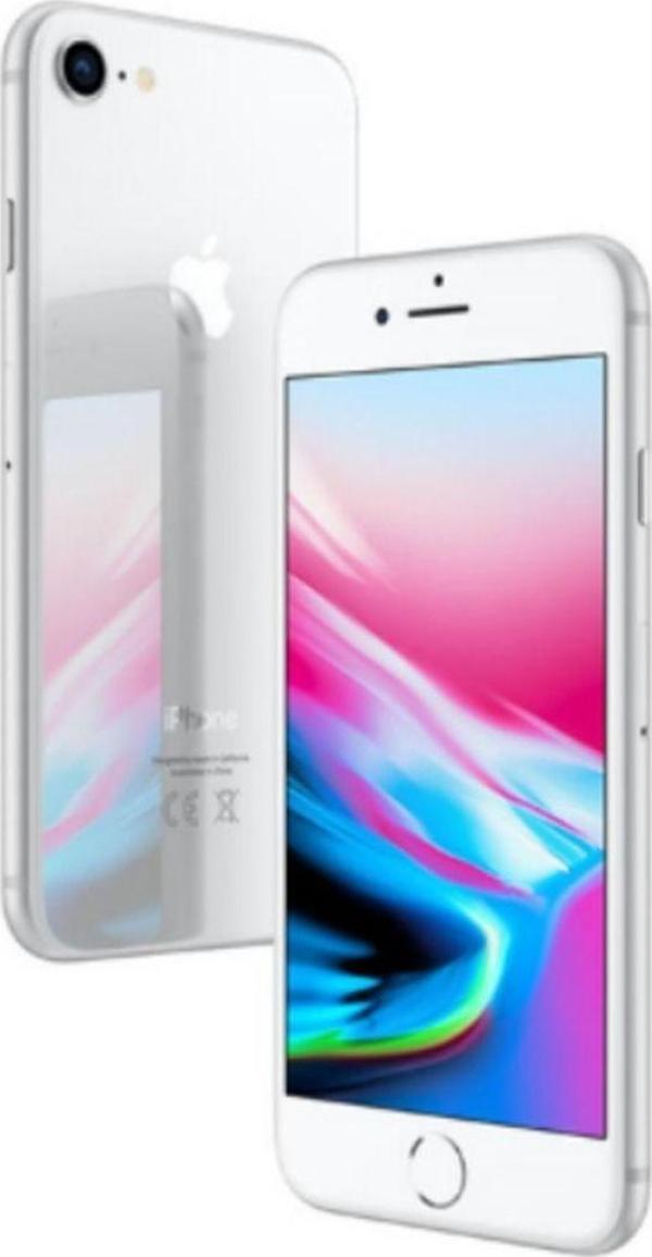 Apple Yenilenmiş İphone 8 256 Gb Gümüş Cep Telefonu (12 Ay Garantili) - B Kalite - Image 1