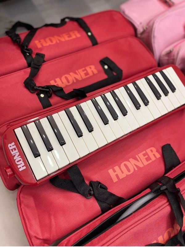 HONER Me-32Rd Çantalı Kırmızı Melodika - Image 1