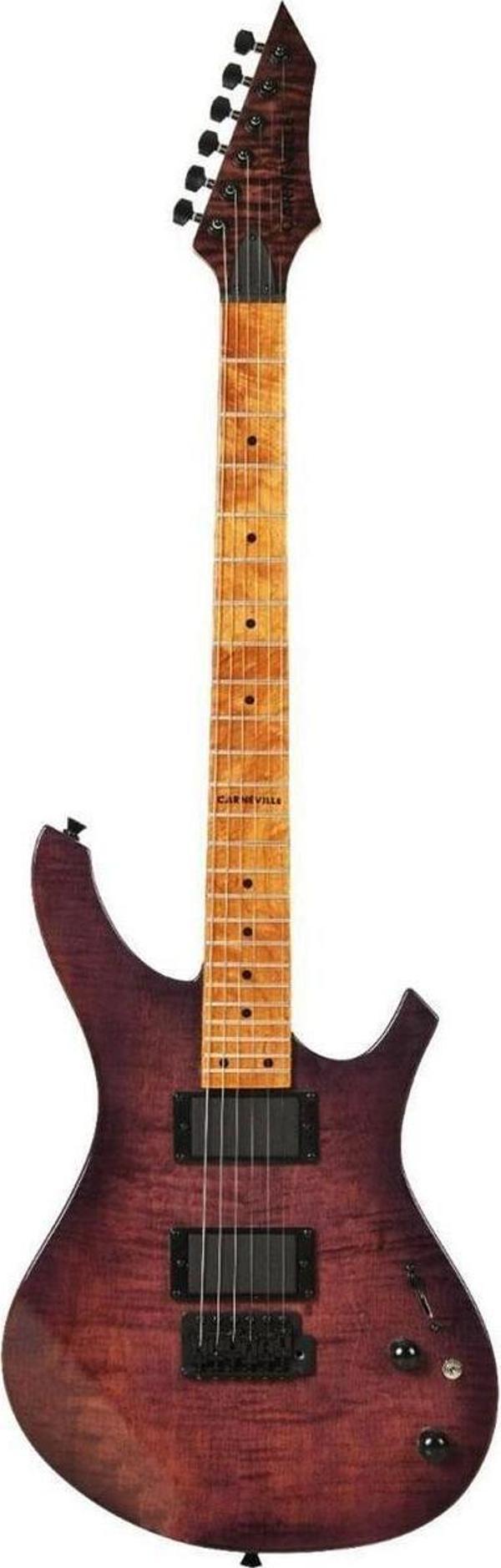 Carneville  By Zoppran Zx10Pp Mor Elektro Gitar - Image 1