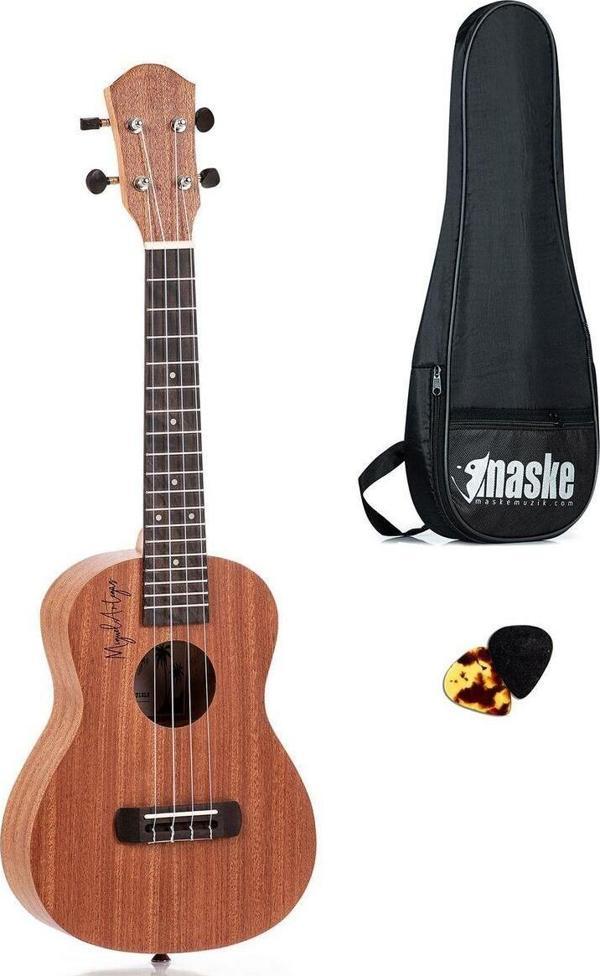 Miguel Artegas Mu23C Concert Ukulele Ahşap - Image 1