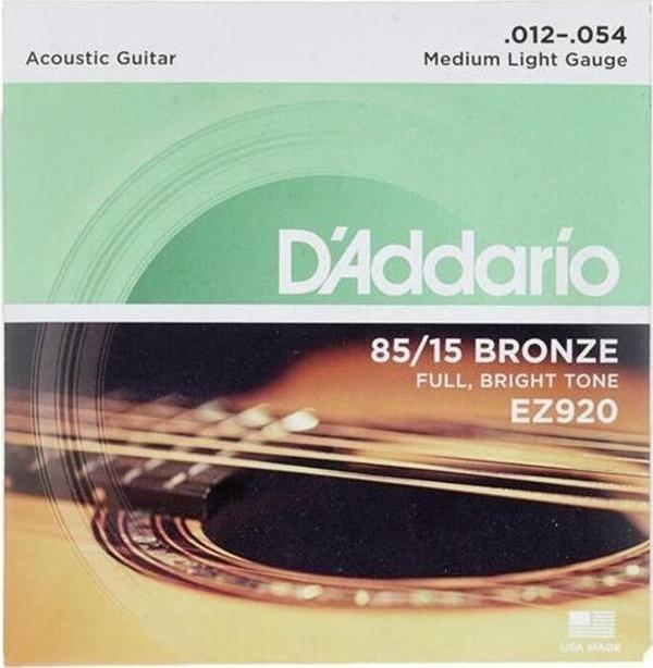 Daddario Ez920 Akustik Gitar Tel Seti - Image 1