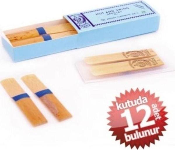 Rigotti Klarnet Aksesuarı Profesyonel Kamış Mavi Kuşak Bhs15 Hot And Swing - Image 1