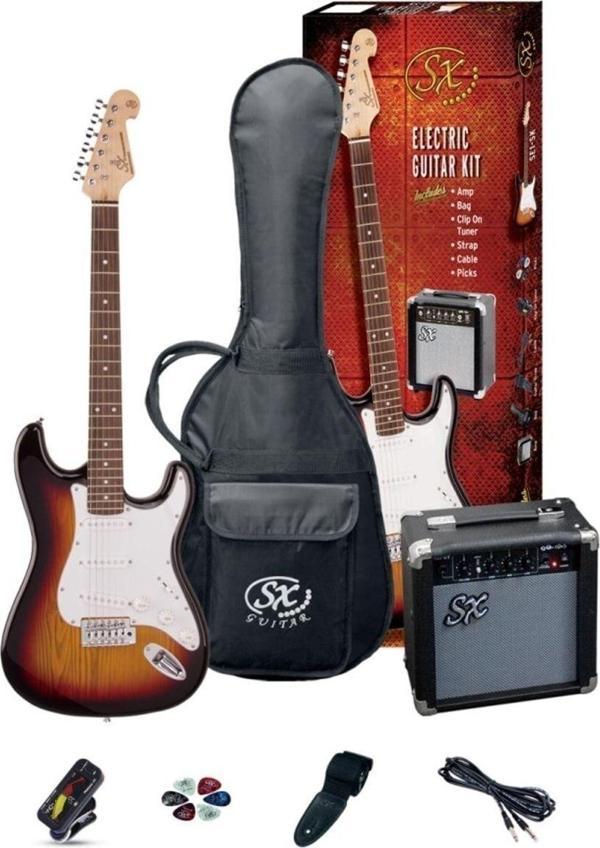 SX Se1 Sk 3Ts Elektro Gitar Seti - Image 1