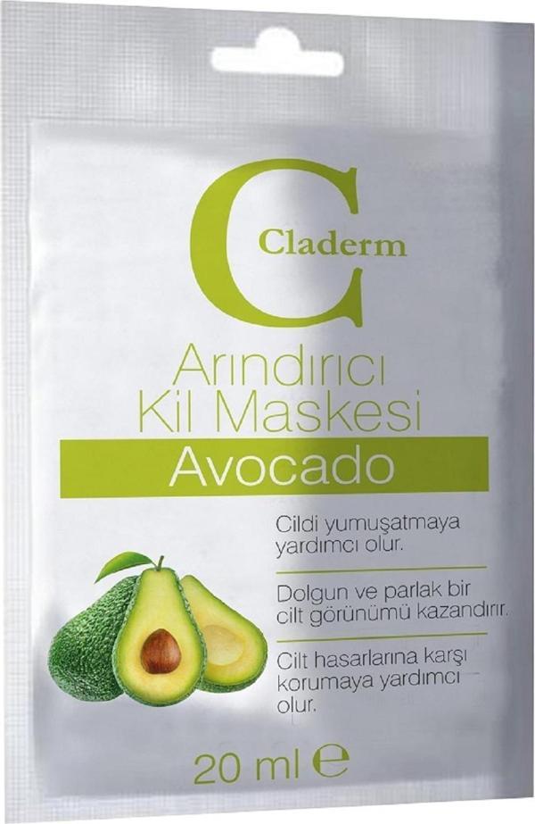 Claderm Kil Maskesi 20 ml Sachet – Avocado - Image 1