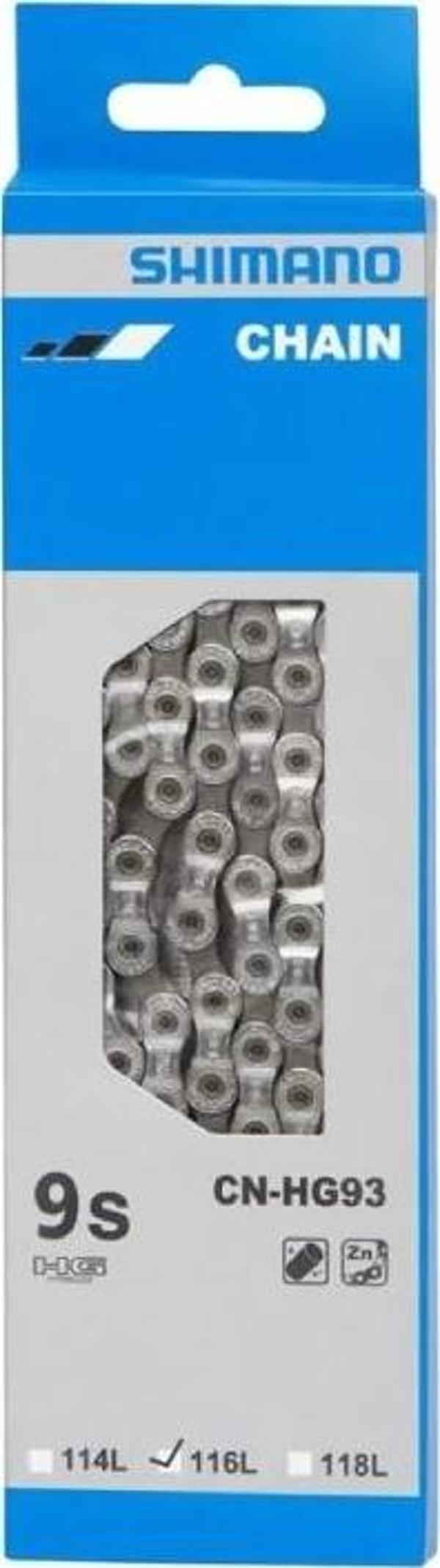 Shimano CN-HG93 116L Bisiklet Zinciri 9s - Image 1