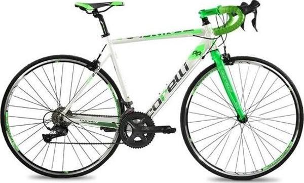 Corelli Sprint KR300 Sora 18 Vites V Fren 28 Jant Yol Yarış Bisikleti Beyaz Yeşil 54 Kadro - Image 1