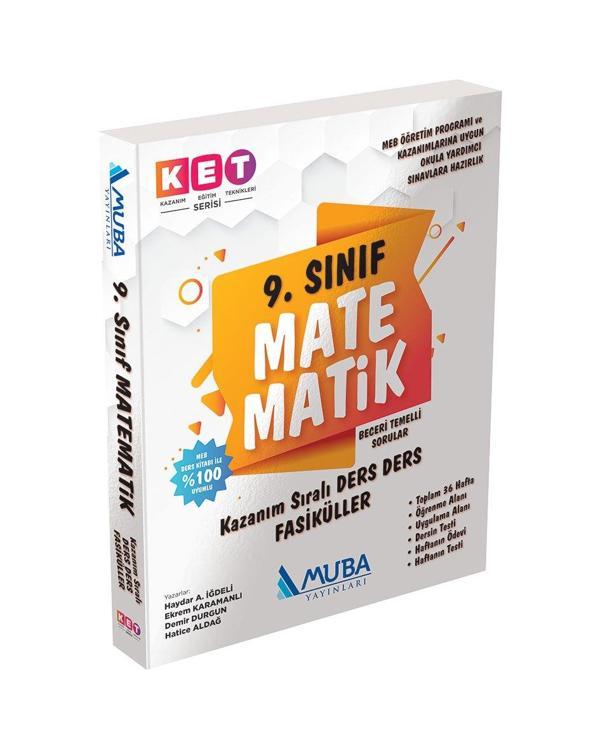 KET Serisi 9.Sınıf Matematik Defter ve Kitap - Muba Yayınları - Muba Yayınları - Image 1