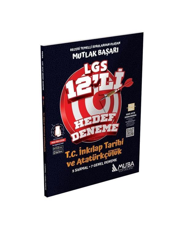 LGS 8.Sınıf T.C. İnkılap Tarihi ve Atatürkçülük 12 Li Hedef Deneme - Muba Yayınları - Muba Yayınları - Image 1