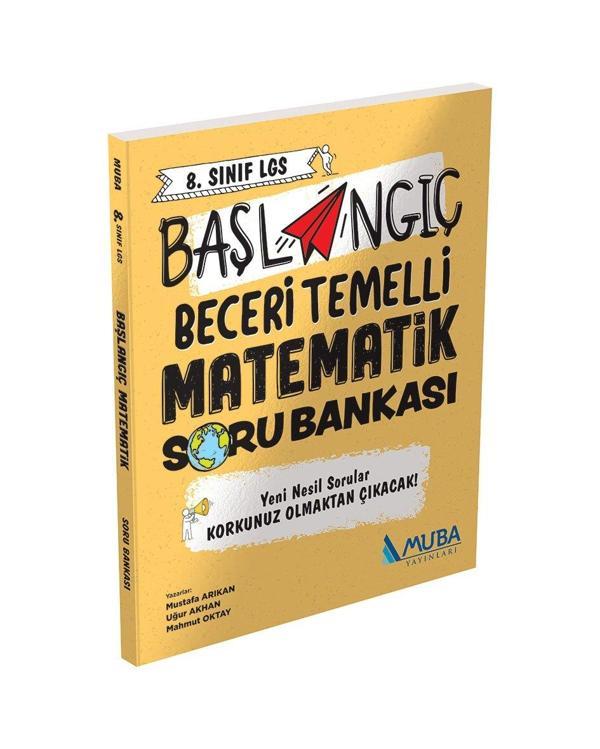 8.Sınıf Başlangıç Matematik Soru Bankası - Muba Yayınları - Muba Yayınları - Image 1