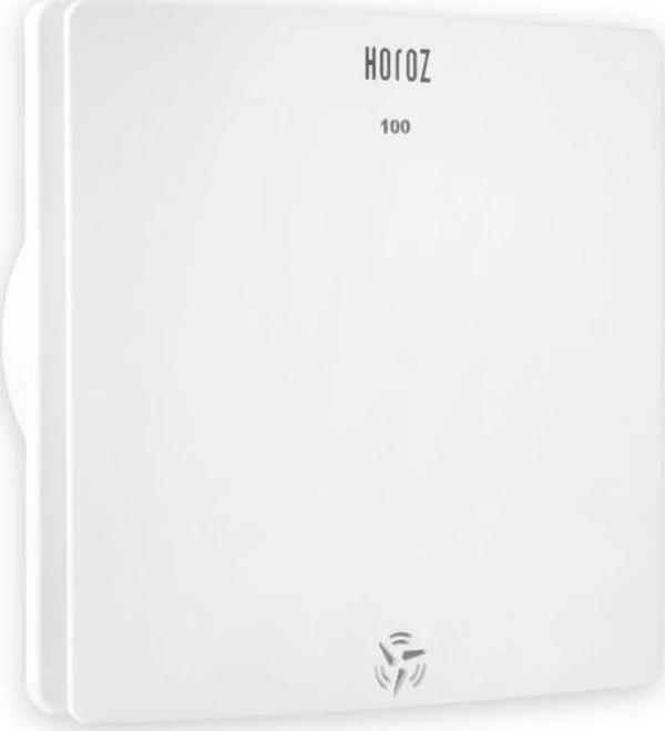 HOROZ FELIX 100 PLASTİK FAN SESSİZ Q100 mm BEYAZ - Image 1