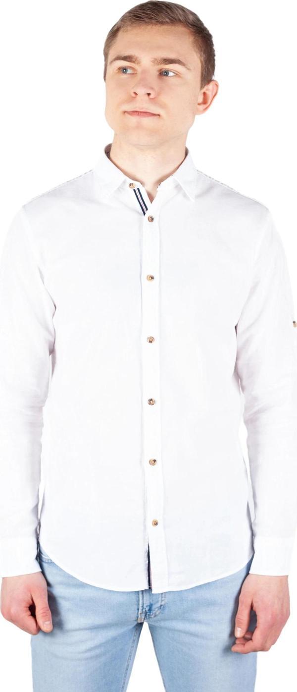 Jack&Jones Jjlinen Blend Detail Erkek Gömlek - Image 1