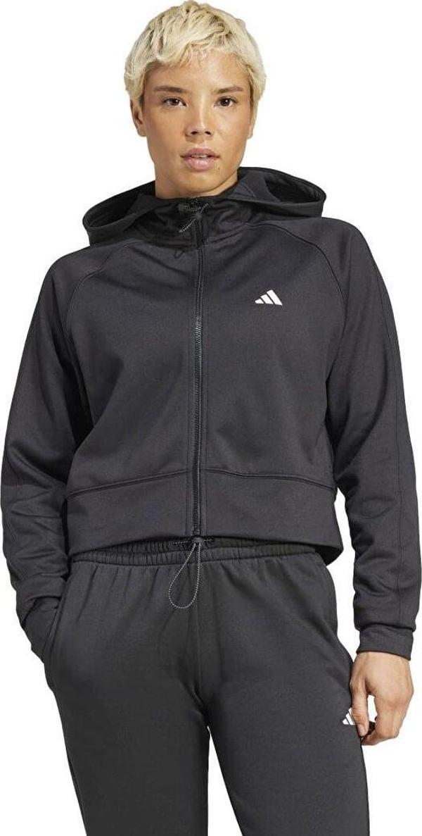 Adidas Gg Fz Hd Kadın Fermuarlı Sweatshirt - Image 1