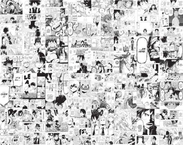 Bexdore 120 Adet My Hero Academia Manga Poster Seti - Anime Odası Dekoru Kuşe Kağıt 350 Gr -10×15 cm - Image 1