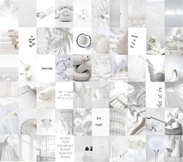 Bexdore Beyaz Fotoğraf Kolaj Seti , Poster Seti 60 Resim Yüksek Kalite Kuşe Kağıt 350 gr -10×15 cm - Image 1