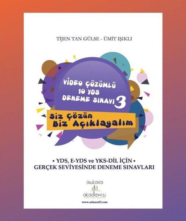 Video Çözümlü 10 YDS Deneme Sınavı-3 - Ankara Dil Akademisi - Image 1