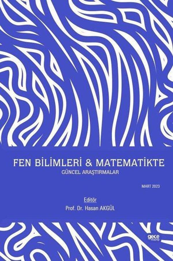 Fen Bilimleri ve Matematikte Güncel Araştırmalar - Mart 2023 - Gece Kitaplığı - Image 1