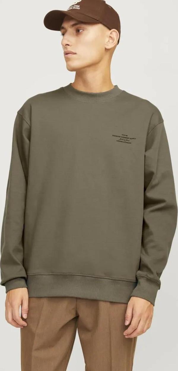 Jack&Jones Jprblachad Branding Erkek Sweatshirt - Image 1