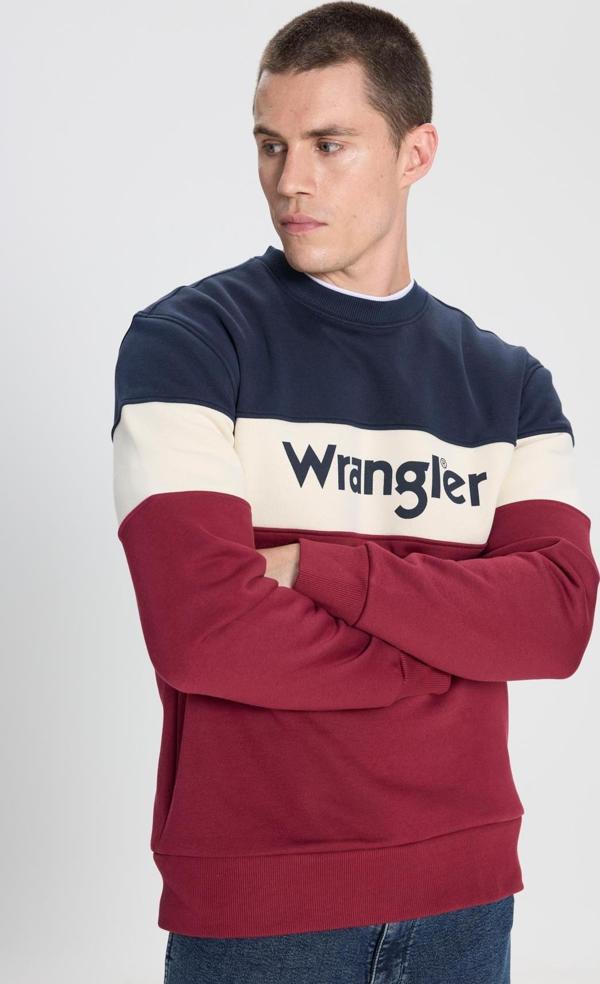 Wrangler Regular Fit Erkek Sweatshirt W242284810 - Image 1