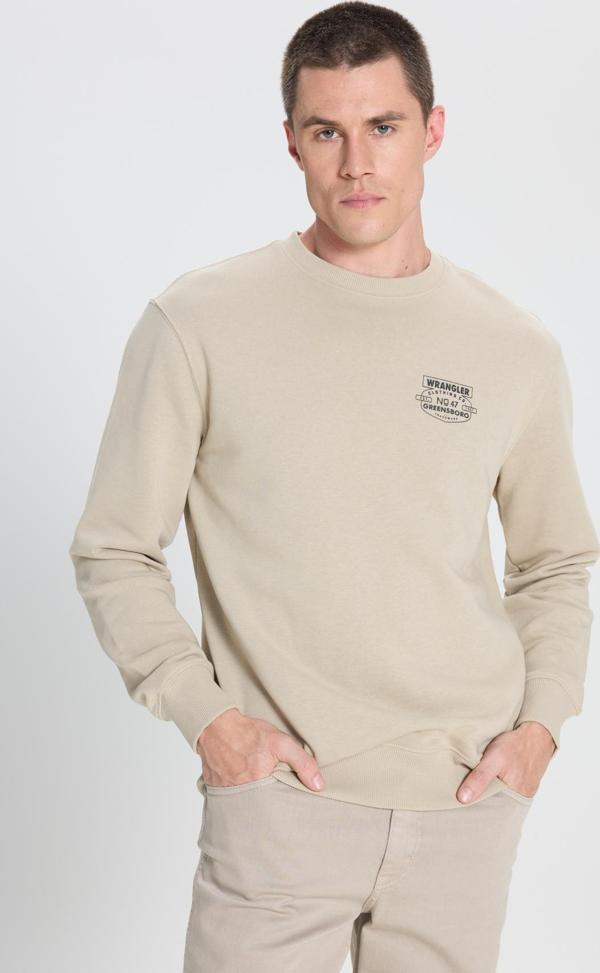 Wrangler Bisiklet Yaka Erkek Sweatshirt - Image 1