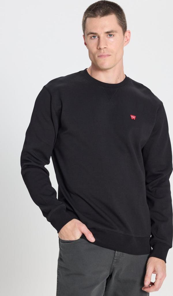 Wrangler Erkek Regular Fit Small Logo Sweatshirt W242726001 - Image 1