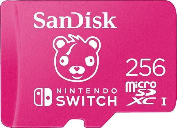 SanDisk Nintendo Switch 256GB 100MB/s microSDXC Fortnite Hafıza Kartı SDSQXAO-256G-GN6ZG - Image 1