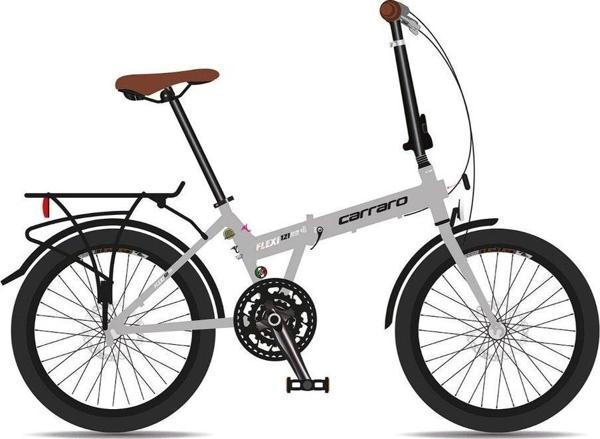 CARRARO FLEXI 121 20 JANT HD 350H 21-V MAT GRI-SIYAH-KROM-KAHVE - Image 1