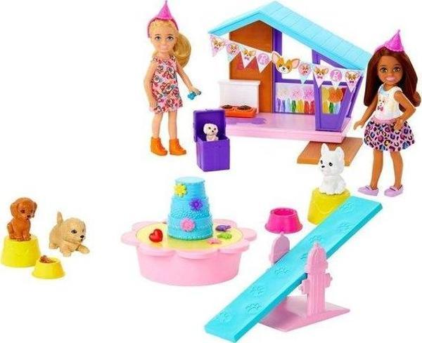 Barbie Chelsea Köpekçiğin Doğum Günü Oyun Seti HJY88 - Image 1