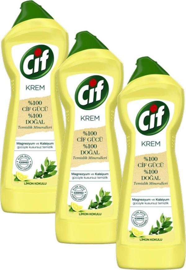 Cif Krem Limon 750Ml (3 Adet) - Image 1