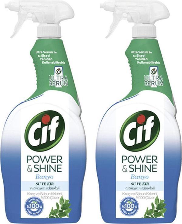 Cif Power Shine Banyo 2 Adet X750 Ml - Image 1