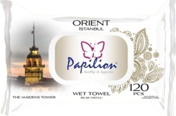 Papilion Istanbul Serisi Islak Havlu 120 Yaprak Tekli Pk - Image 1