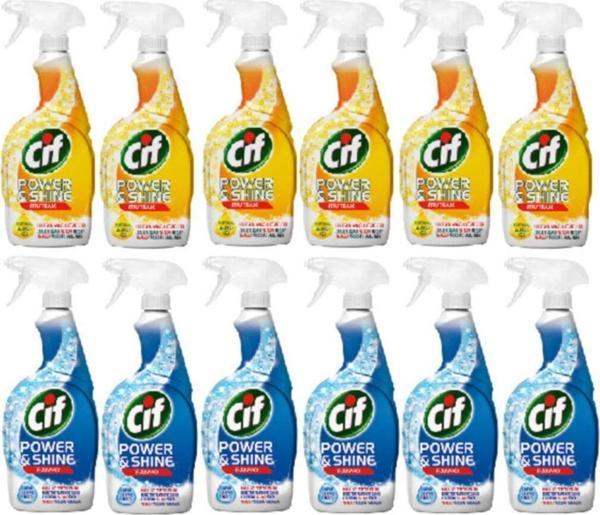 Cif Sprey Power  Shine Banyo 750 Ml   Power  Shine Mutfak Sprey 750 Ml - Image 1