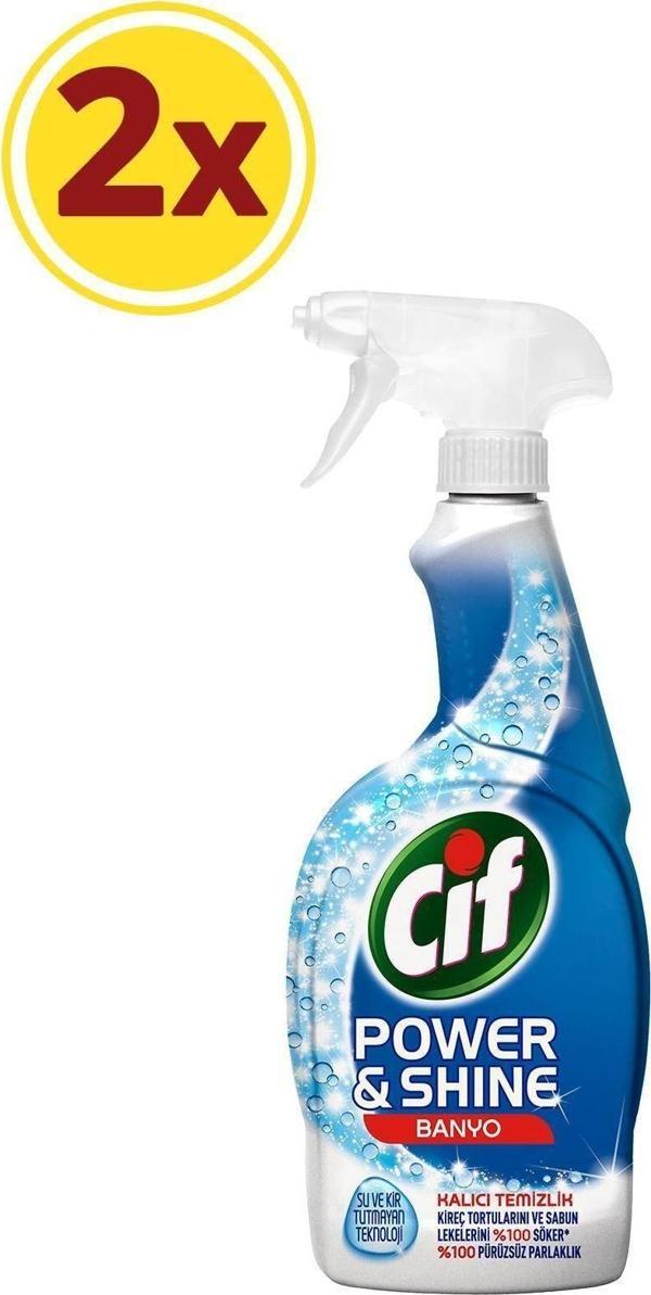 Cif Sprey Power&Shıne Banyo 750Ml X 2 - Image 1