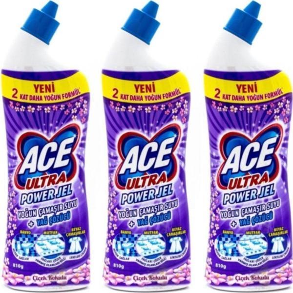ACE Ultra Power Jel Çiçek Kokulu 3X810 G - Image 1